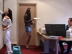 Find-Best-Hardcore.com presents: Boss fucks secretary and maid