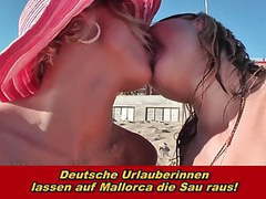 Find-Best-Hardcore.com presents: Deutsche urlauberinnen lassen auf mallorca die sau raus