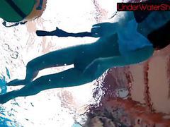 Find-Best-Hardcore.com presents: Perfect shaved teen in the pool