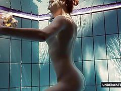 Find-Best-Hardcore.com presents: Hot big titted teen lera swimming in the pool