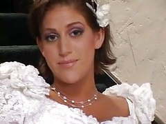 Find-Best-Hardcore.com presents: Bride & a hottie share a big cock