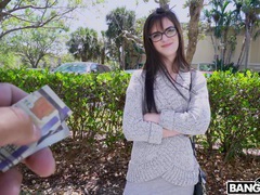 Find-Best-Hardcore.com presents: Shy girl with glasses gets fucked balls deep in doggy - piper june, Couple, Hardcore, Reality, Car Fucking, Money, Brunettes, Long Hair, Blowjob, Doggystyle, Clothed Sex, Skinny