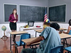 Find-Best-Hardcore.com presents: Stunning teacher wearing stockings gets fucked in the class room - sarah lace, Couple, Hardcore, Pornstars, MILF, Long Hair, Pussy Licking, Lingerie, Stockings, Nylon, Blowjob, Anal, Pussy, Shaved Pussy, Cowgirl, Big Tits, Fake Tits, Teachers