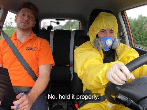 Find-Best-Hardcore.com presents: Driving instructor fucks orgasmic pussy of skinny czech lexi dona