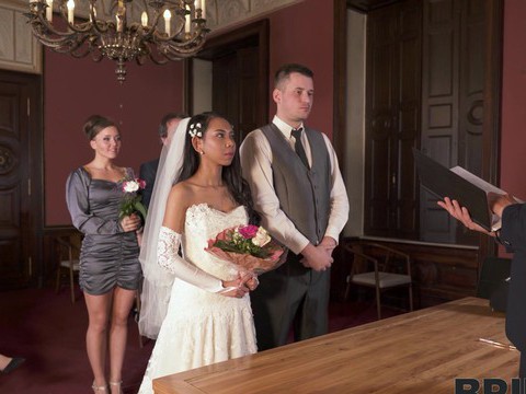 Find-Best-Hardcore.com presents: Hot ass bride killa raketa drops her panties to ride a hard dick