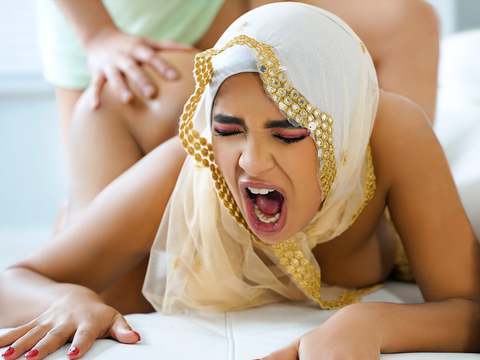 Find-Best-Hardcore.com presents: Muslim cutie with juicy tits babi star bends over and takes fat cock in her ass - hijab hookup