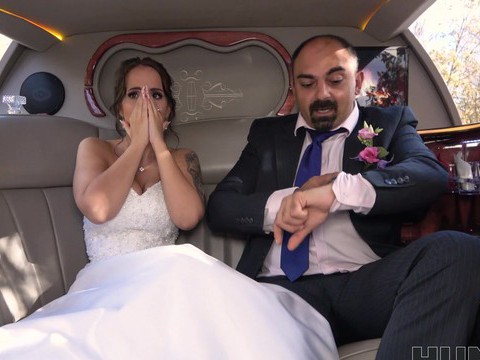 Find-Best-Hardcore.com presents: Busty bride jennifer mendez gets ass fucked in back of the limo