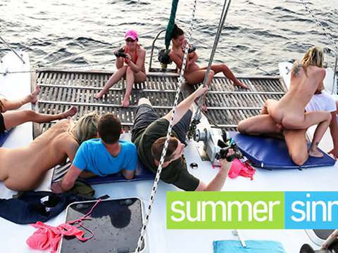 Find-Best-Hardcore.com presents: Crazy boat ride fuck by summersinners