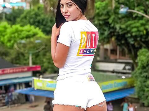 Find-Best-Hardcore.com presents: Puti shorts - hot amateur latina mami sits on my huge dick cfnm