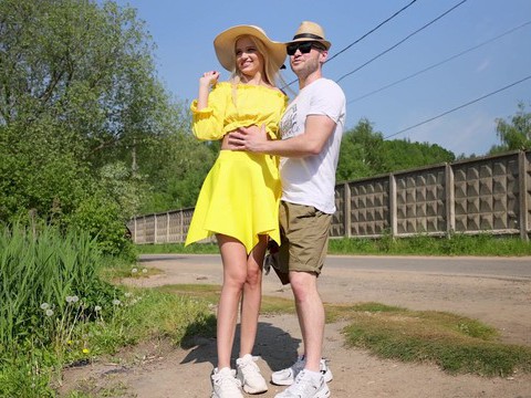 Find-Best-Hardcore.com presents: Blonde novella night gets fucked from behind in public - hd