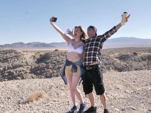Find-Best-Hardcore.com presents: Amber moore enjoys while giving her lover a good blowjob