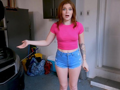 Find-Best-Hardcore.com presents: Redhead katerina deville with hot ass sucking a dick - hd