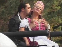 Find-Best-Hardcore.com presents: Old time costume and outdoor sex