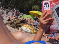 Find-Best-Hardcore.com presents: Cute topless girls with perfect tits tanning