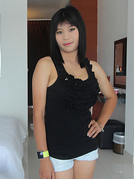 Find-Best-Hardcore.com presents: Stunning Thai babe with big puffy tits gets a creampie surprise