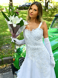 Find-Best-Hardcore.com presents: Naughty bride Rebecca Volpetti takes a photographer assistant's stiff dick