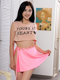 Find-Best-Hardcore.com presents: Admirable teen girl strips nude exposing her amazing body, perfect tits and hot tight pussy