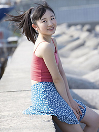 Find-Best-Hardcore.com presents: Asian teen Chisaki Morito demonstrates her tiny tits and demonstrates her exposed body outdoors